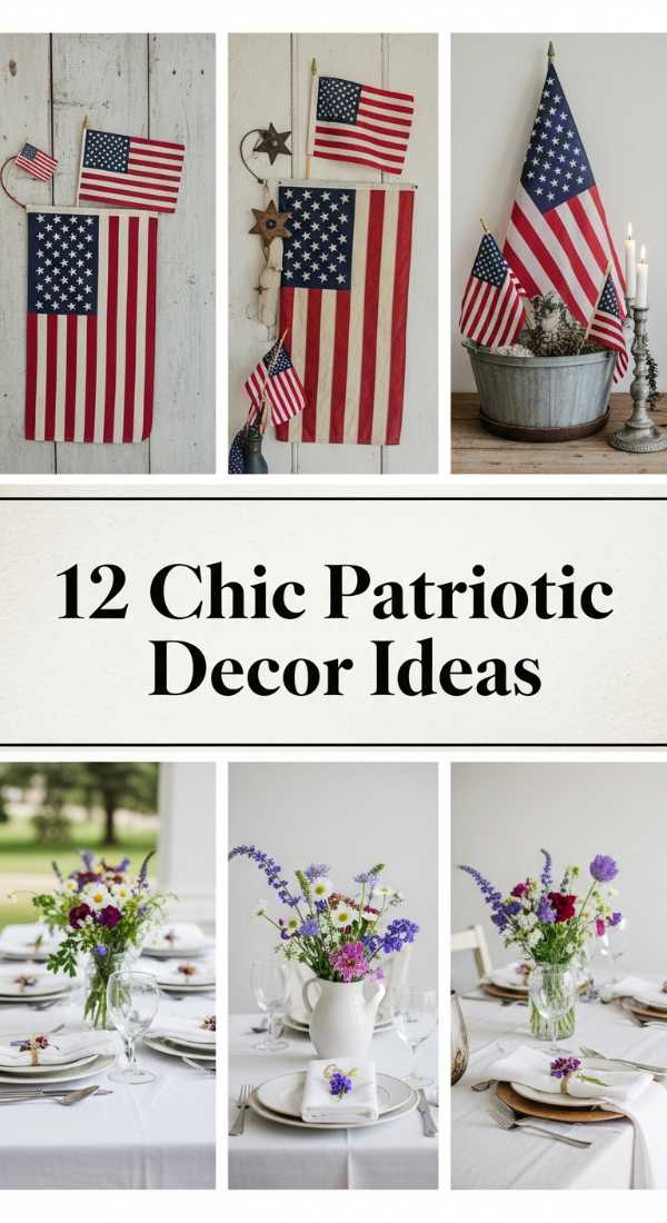 12 Chic Patriotic Decor Ideas 6a04caa5631bf