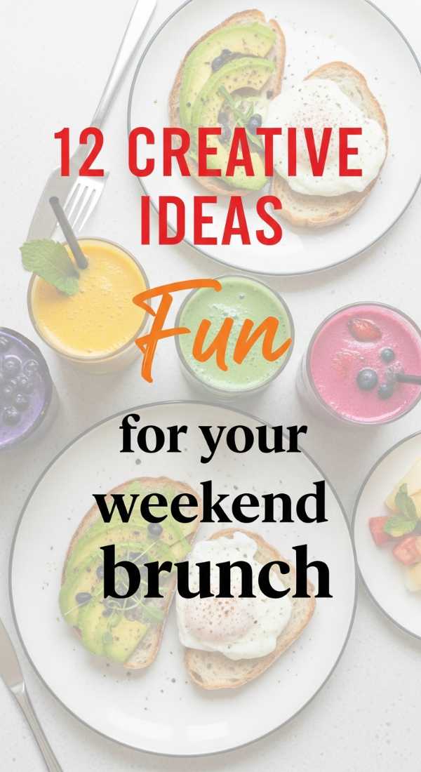 12 Creative Cooking Ideas For Brunch 69f5d52be2e8e