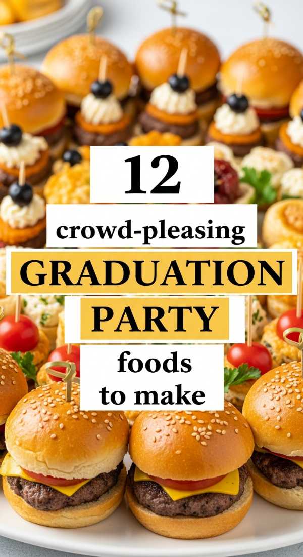 12 Crowd Pleasing Graduation Party Foods To Make 69f59f7a53d1f