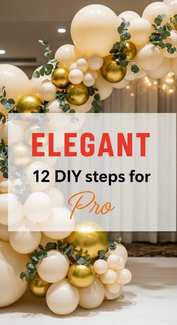 12 Diy Steps For Elegant Party Decorations 6a0db3cba9bf7
