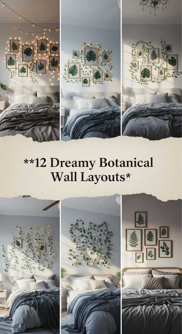 12 Dreamy Botanical Wall Layouts 69f48dfc11c5c