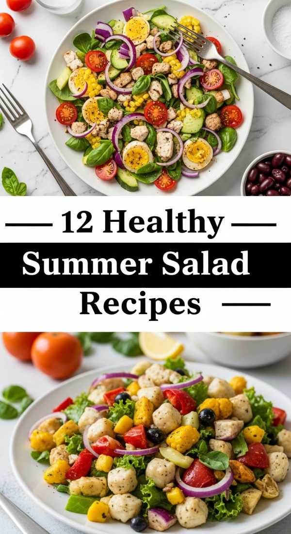 12 Fresh Summer Salad Recipes Step By Step Guide 6a04ae703f06e