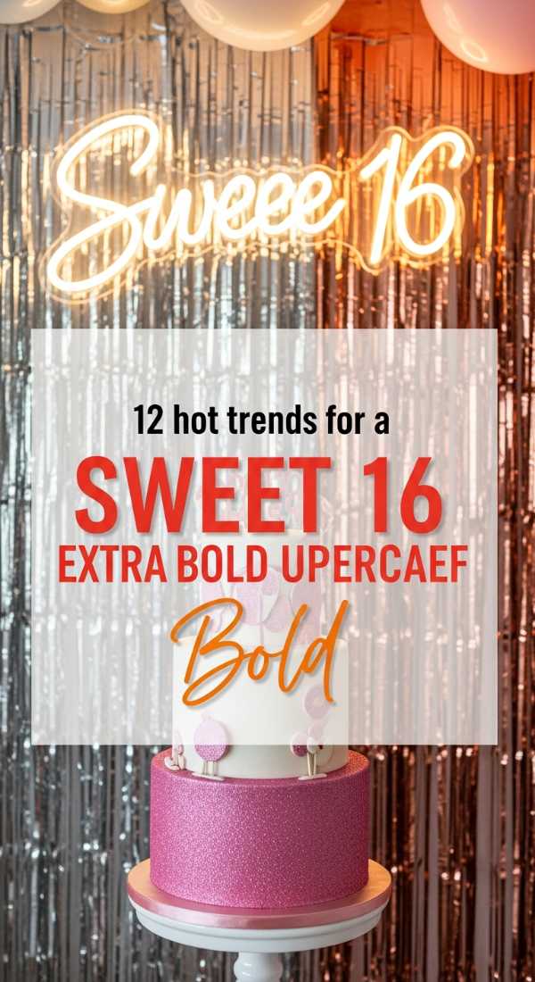 Transform Your Patio: The Ultimate Seasonal Party Styling Handbook 12 Hot Trends For A Sweet 16 Party 6a0d9ee1a3b5a