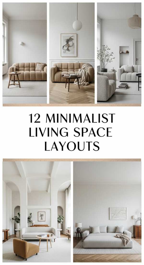 The Art of Warm Minimalism: Making Your Home Simple Yet Soulful 12 Minimalist Living Space Layouts 6a0ea92218e31