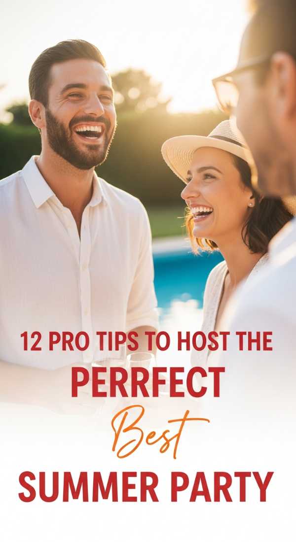 12 Pro Tips To Host The Perfect Summer Party 6a02130ba7f65
