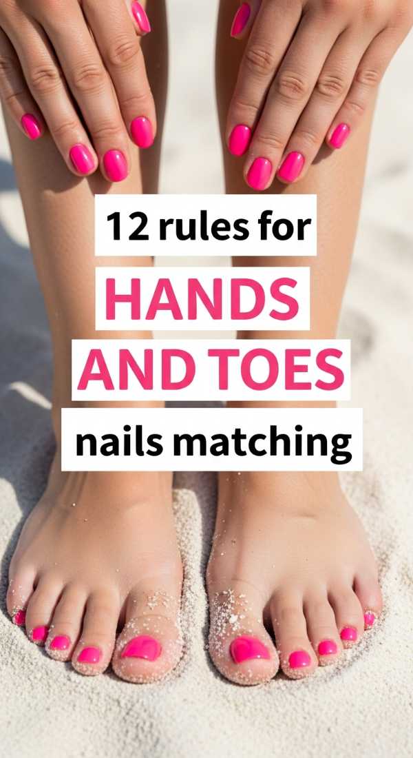 12 Rules For Hands And Toes Nails Matching 6a05989e6f6e5
