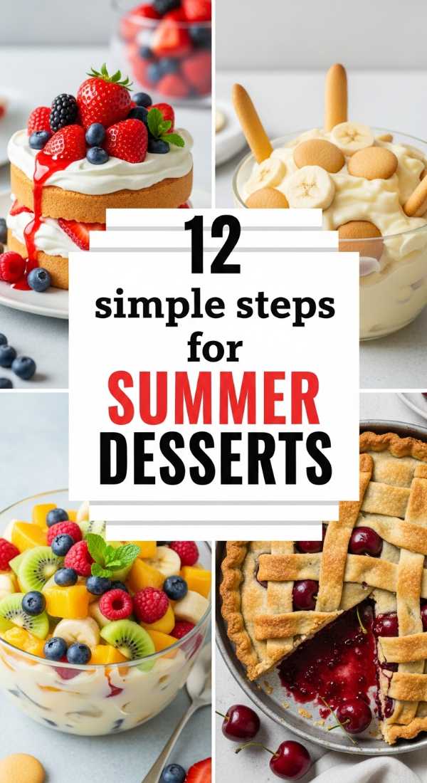 12 Simple Steps For Summer Desserts 6a06bc5c60d96
