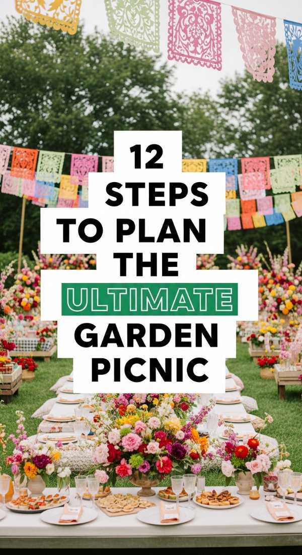 12 Steps To Plan The Ultimate Garden Picnic 6a031c2c600d5