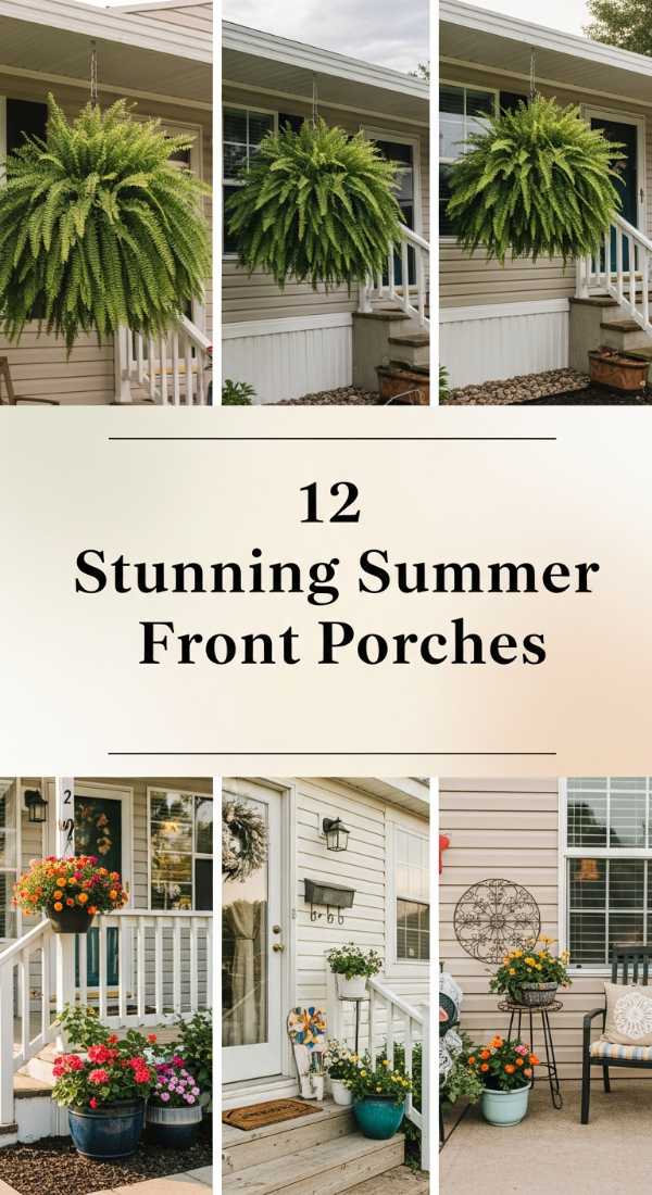 Elevate Your Outdoors: The Definitive Blueprint for Modern Living 12 Stunning Summer Front Porches 6a04c967a5bcb