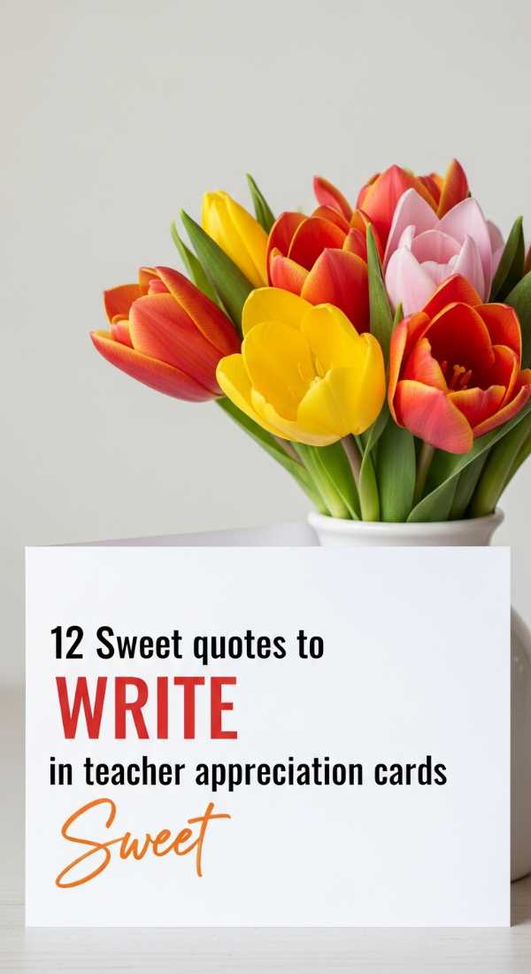 12 Sweet Quotes To Write In Teacher Appreciation Cards 6a0dc14b36b5c