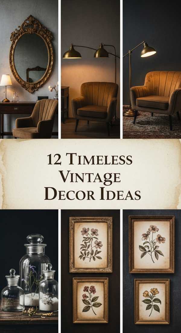 12 Timeless Vintage Decor Ideas 6a035a79b935e