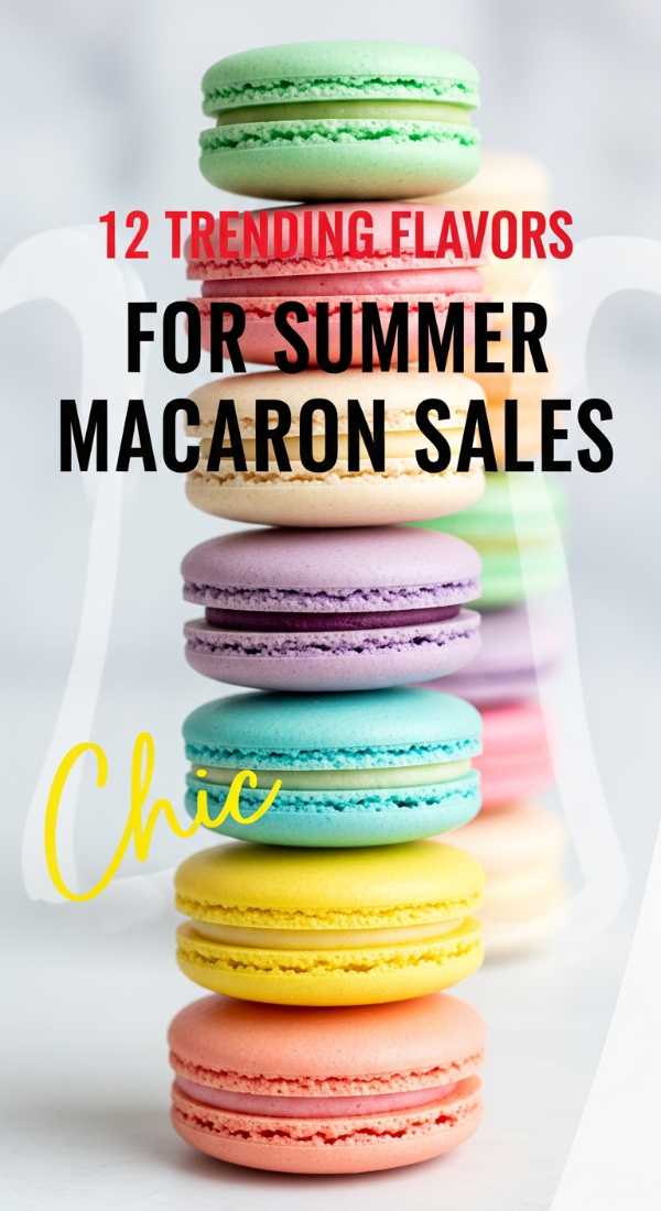 12 Trending Flavors For Summer Macaron Sales 69f71b0cedfe5