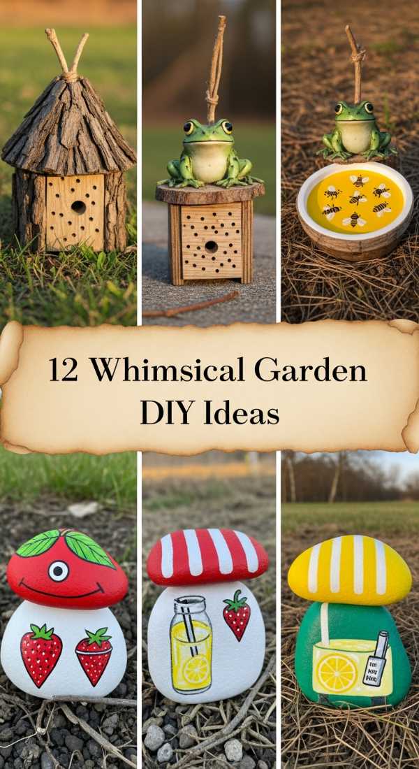 12 Whimsical Garden Diy Ideas 6a04bc502153c