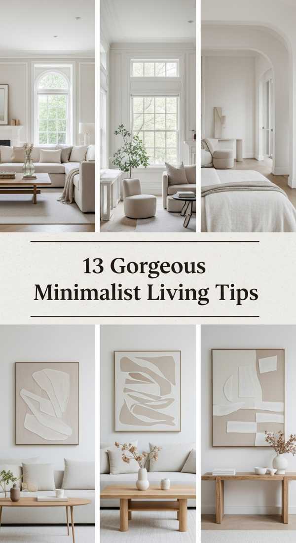 Warm & Simple: How to Master the Cozy Minimalist Living Room 13 Gorgeous Minimalist Living Tips 6a0e9f3440c6b