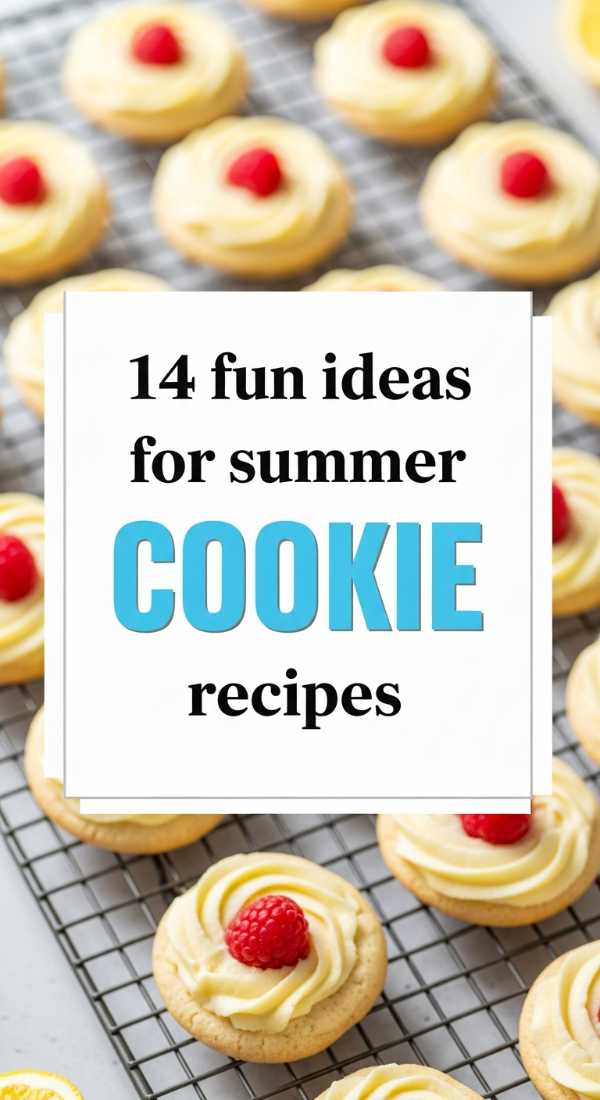 14 Fun Ideas For Summer Cookie Recipes 6a07038aa1a5e