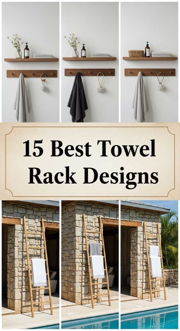 15 Best Towel Rack Designs 69f48f31ba6a5
