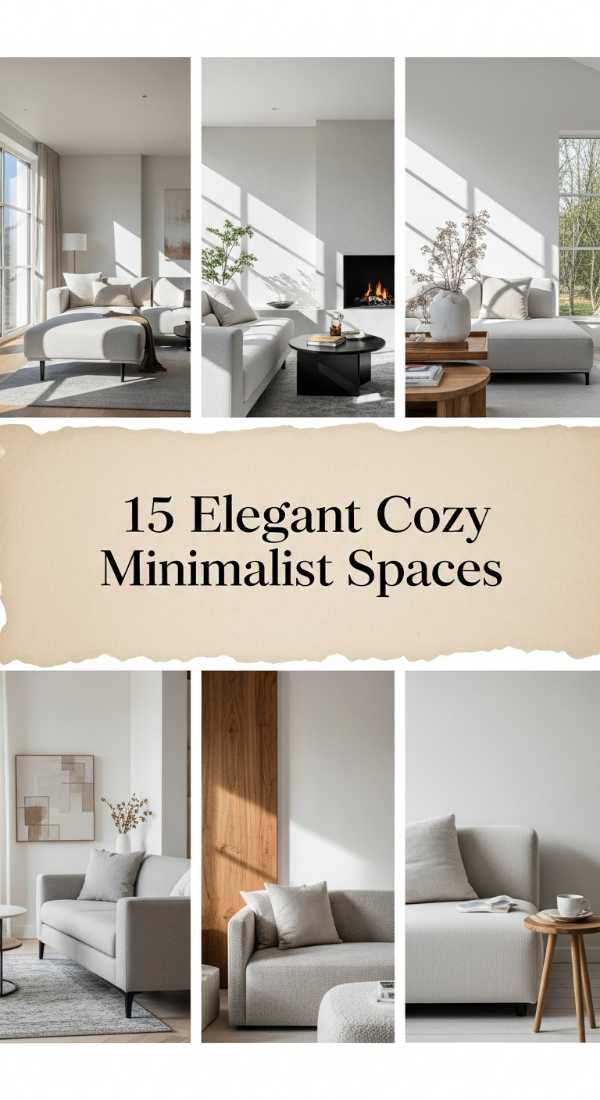 Minimalist Magic: How to Balance Simplicity and Snugness 15 Elegant Cozy Minimalist Spaces 6a0ea150d07f2