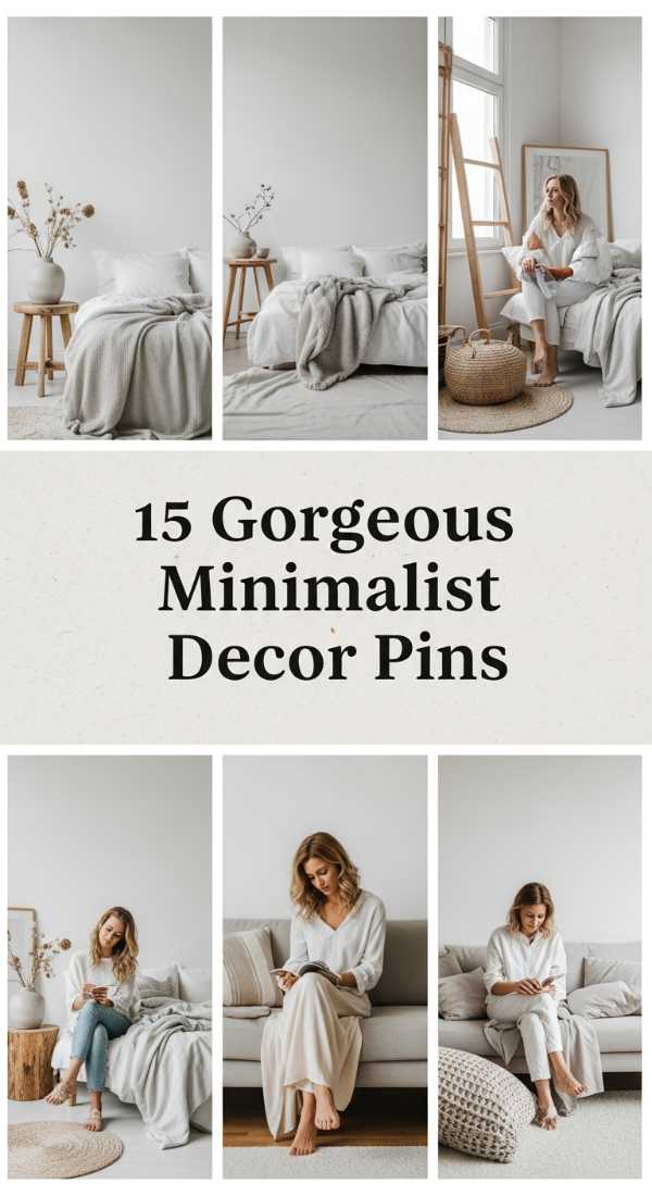 15 Gorgeous Minimalist Decor Pins 6a0e9f22da3c3