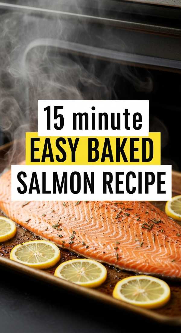 15 Minute Easy Baked Salmon Recipe 6a041b05c298f