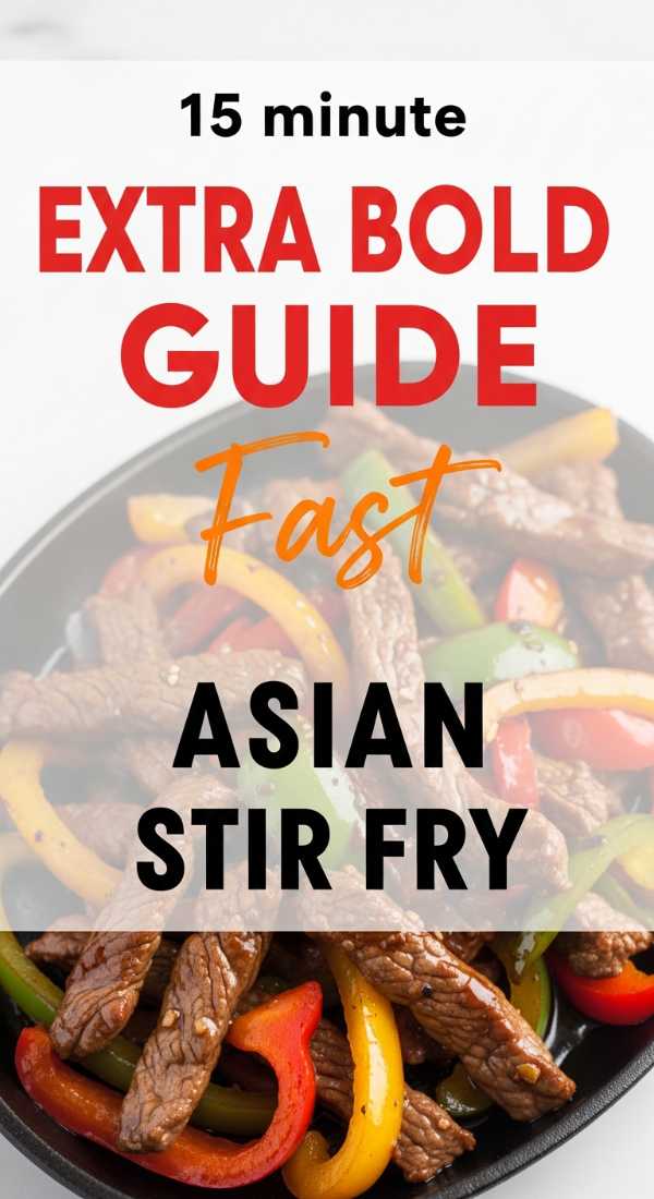 15 Minute Guide To Prepare An Asian Beef Stir Fry 69f86361ca205