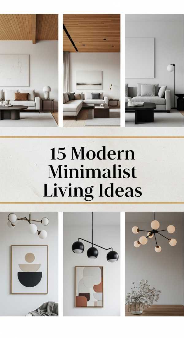 15 Modern Minimalist Living Ideas 6a0ea92a158ef