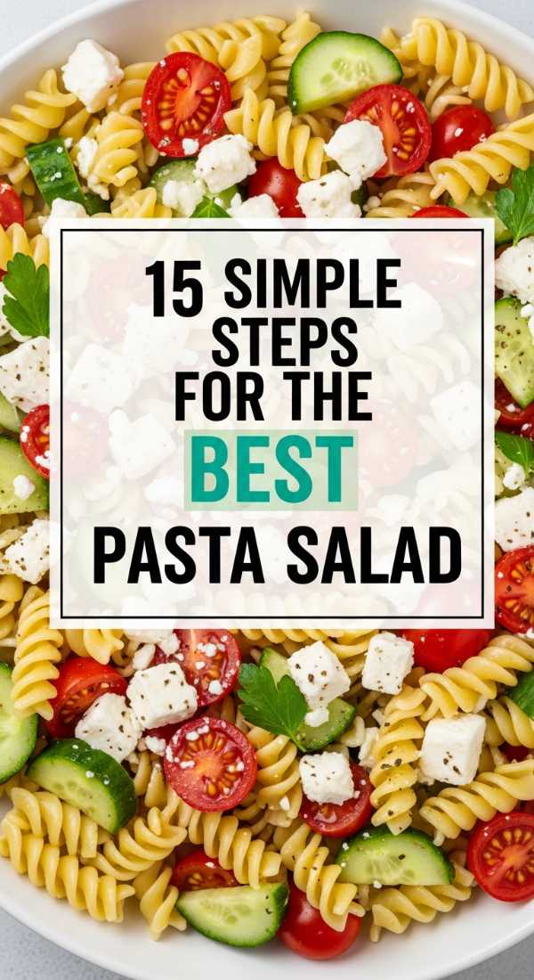 15 Simple Steps For The Best Pasta Salad 6a070b7282a33