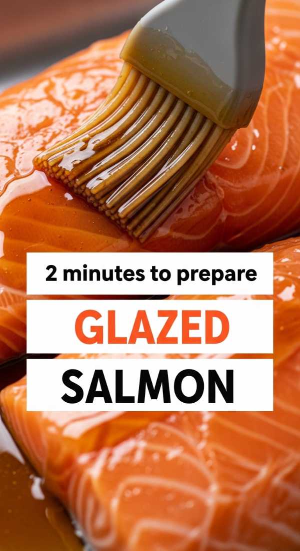 2 Minutes To Prepare Glazed Salmon 6a041b06aaaea