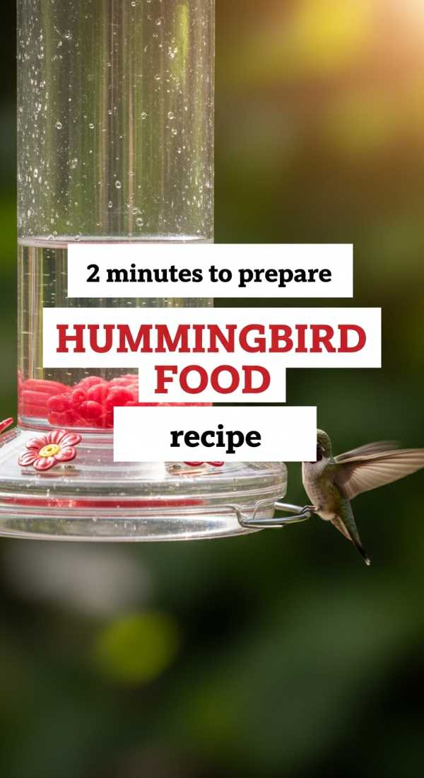 Beat the Heat: Your Guide to Effortless Summer Entertaining 2 Minutes To Prepare Hummingbird Food Recipe 6a00181eac3ea