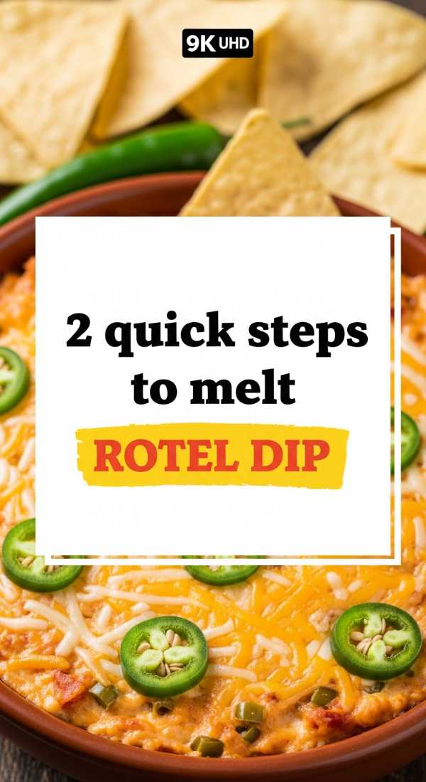 2 Quick Steps To Melt Rotel Dip 6a10d1814b2e4