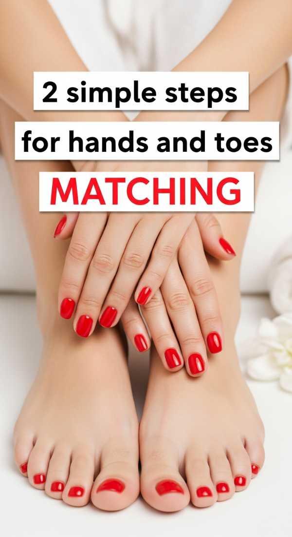 2 Simple Steps For Hands And Toes Matching 6a0595cd152dd