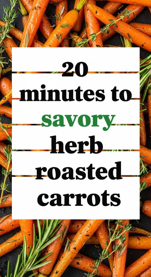 20 Minutes To Savory Herb Roasted Carrots 6a10937dcee46