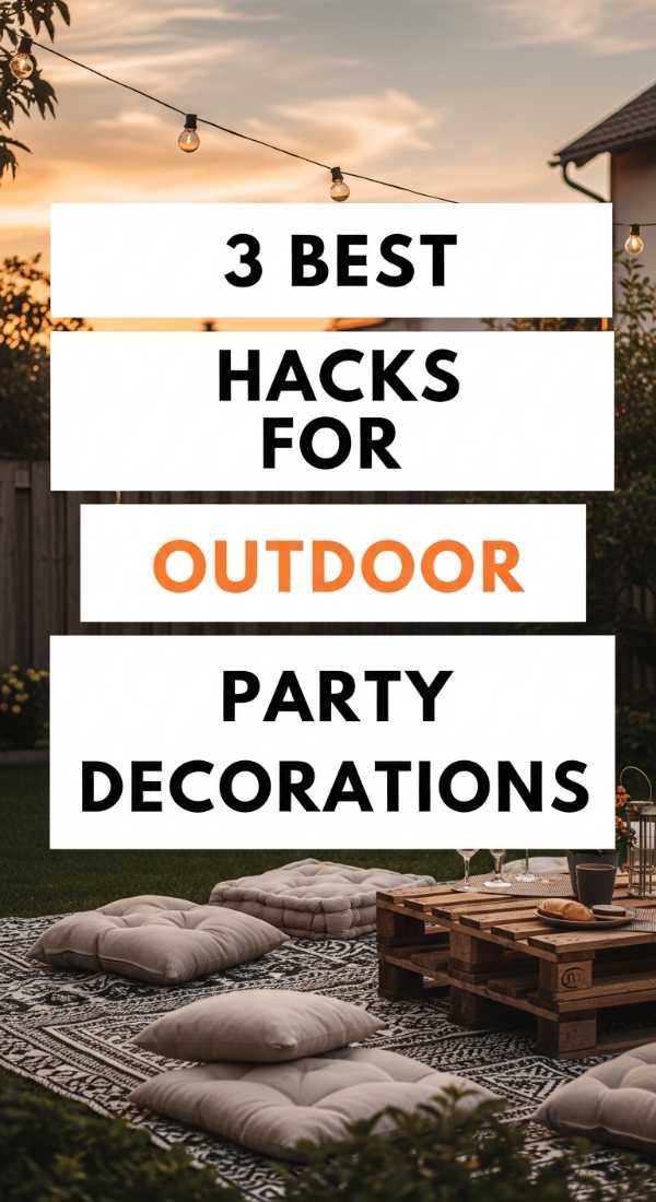 3 Best Hacks For Outdoor Party Decorations 6a0def006c530