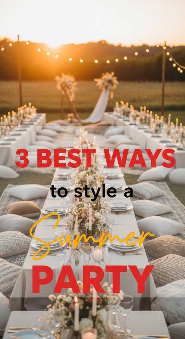 3 Best Ways To Style A Summer Party 69fc268e9f4cd