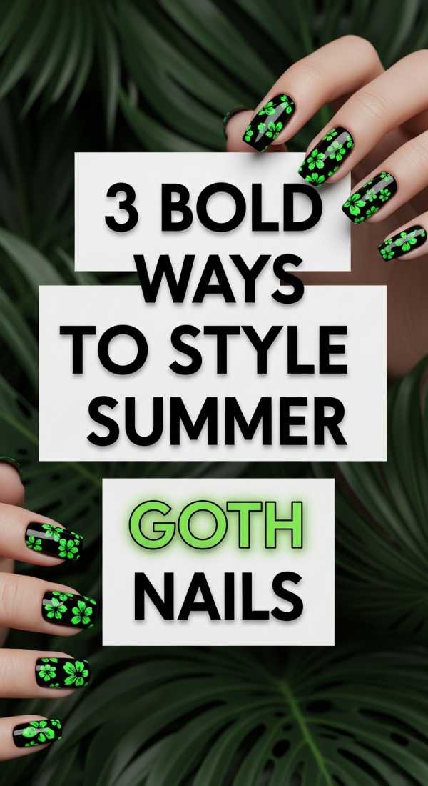 3 Bold Ways To Style Summer Goth Nails 6a059f76ec3b2
