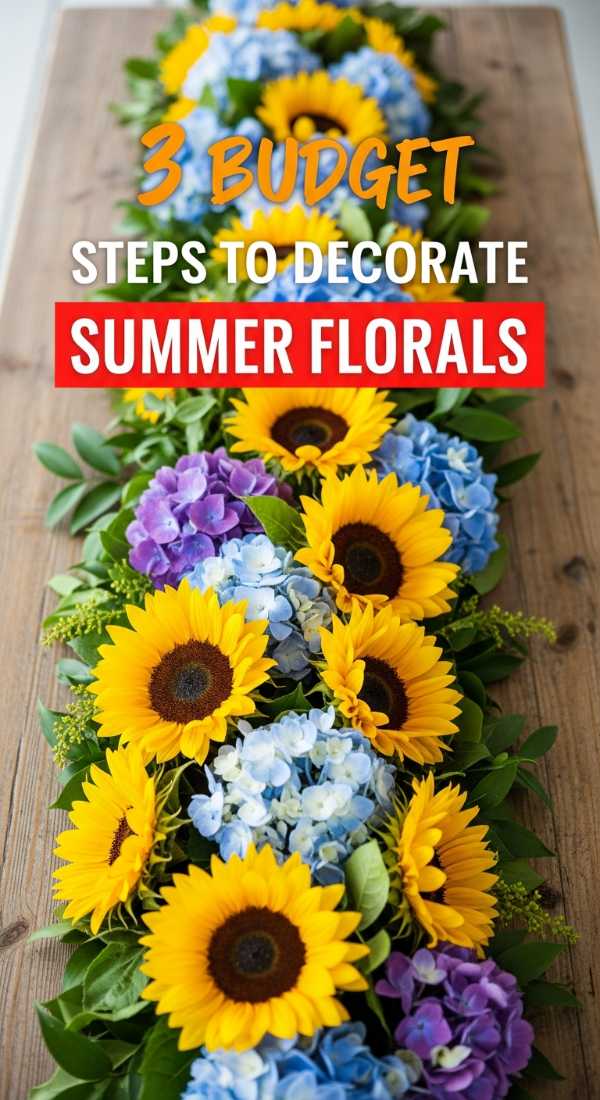 3 Budget Steps To Decorate With Summer Florals 6a002e401391c