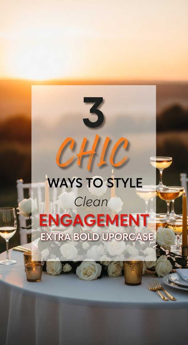 3 Chic Ways To Style Engagement Party Decor 6a0db3e6274ea