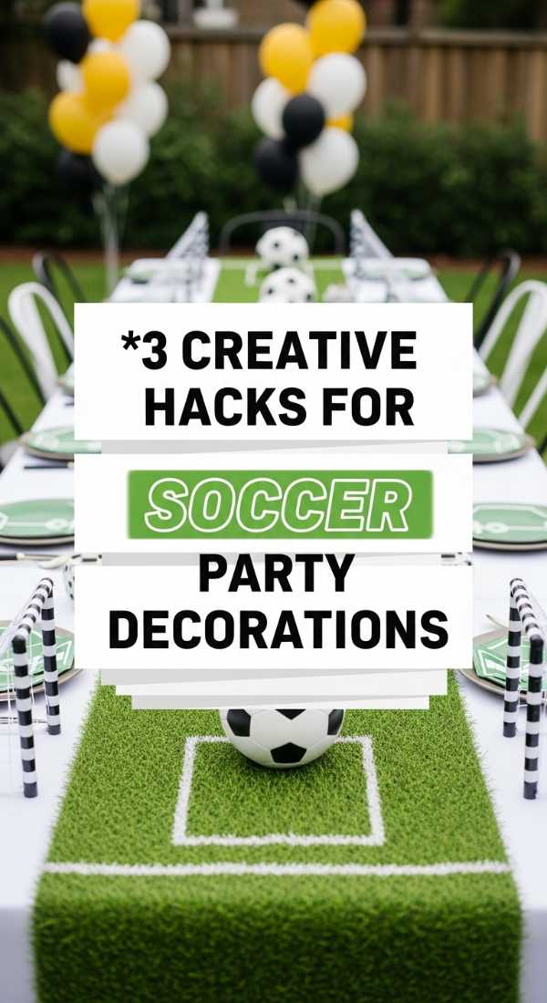 3 Creative Hacks For Soccer Party Decorations 69f87154612ad