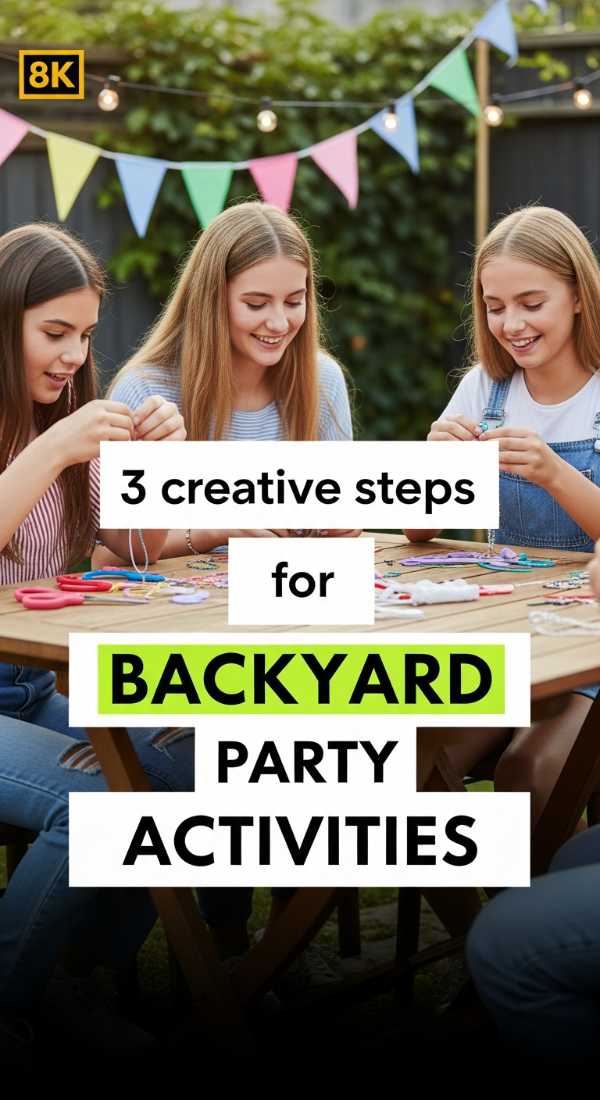3 Creative Steps For Backyard Party Activities 6a057db89e96d