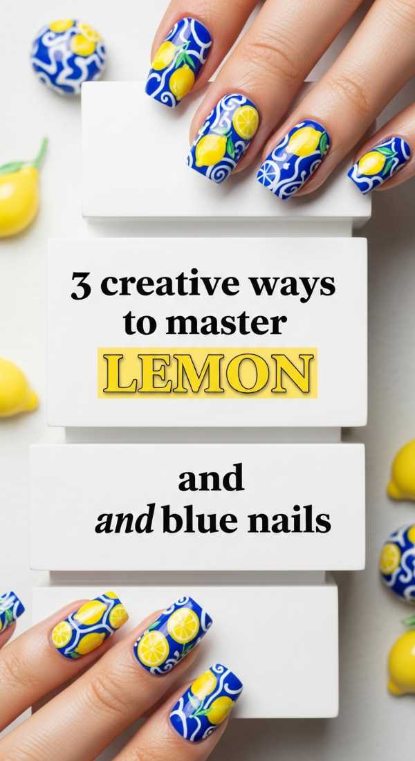 3 Creative Ways To Master Lemon And Blue Nails 6a05999cbb3a6