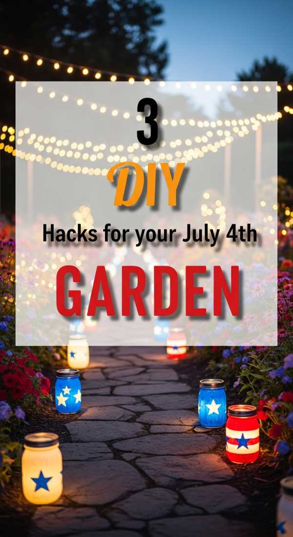 3 Diy Hacks For Your July 4th Garden 6a056f6f96bbb