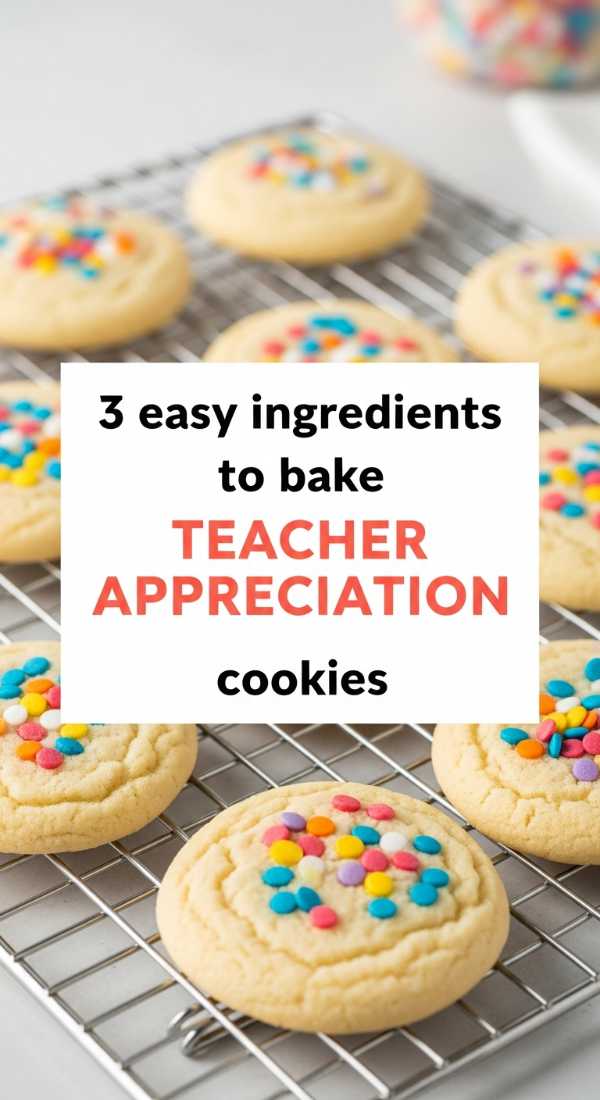 The Ultimate Teacher Appreciation Gift Guide: Creative & Budget-Friendly 3 Easy Ingredients To Bake Teacher Appreciation Cookies 6a057d9ce2312