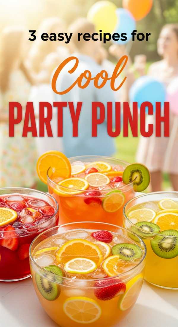 3 Easy Recipes For Graduation Party Punch 69fae9057bcaf