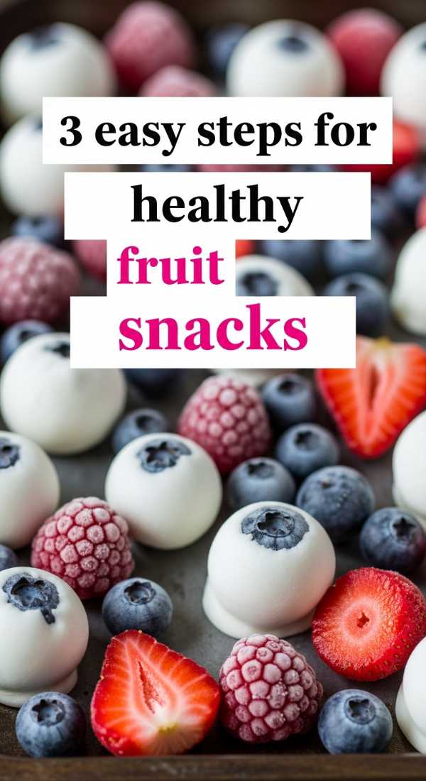 3 Easy Steps For Healthy Fruit Snacks 6a10955493b5d