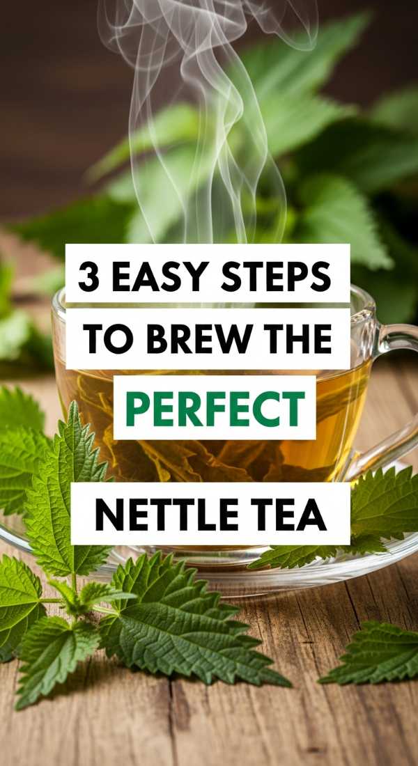 3 Easy Steps To Brew The Perfect Nettle Tea 69f47c6bb1aef
