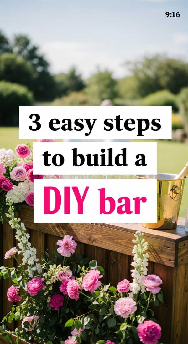 3 Easy Steps To Build A Diy Bar 69fc2d6d422a5