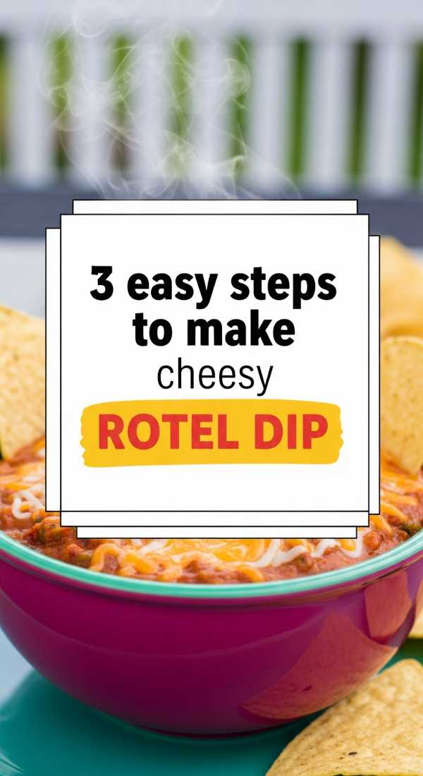 3 Easy Steps To Make Cheesy Rotel Dip 6a00182977a47