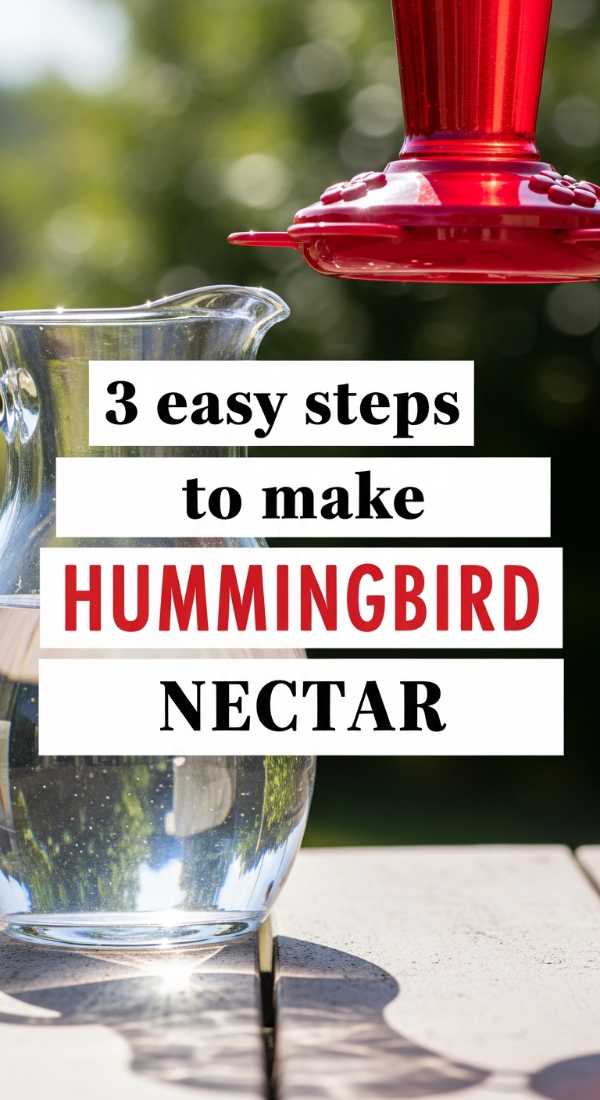 3 Easy Steps To Make Hummingbird Nectar 6a0422619a212