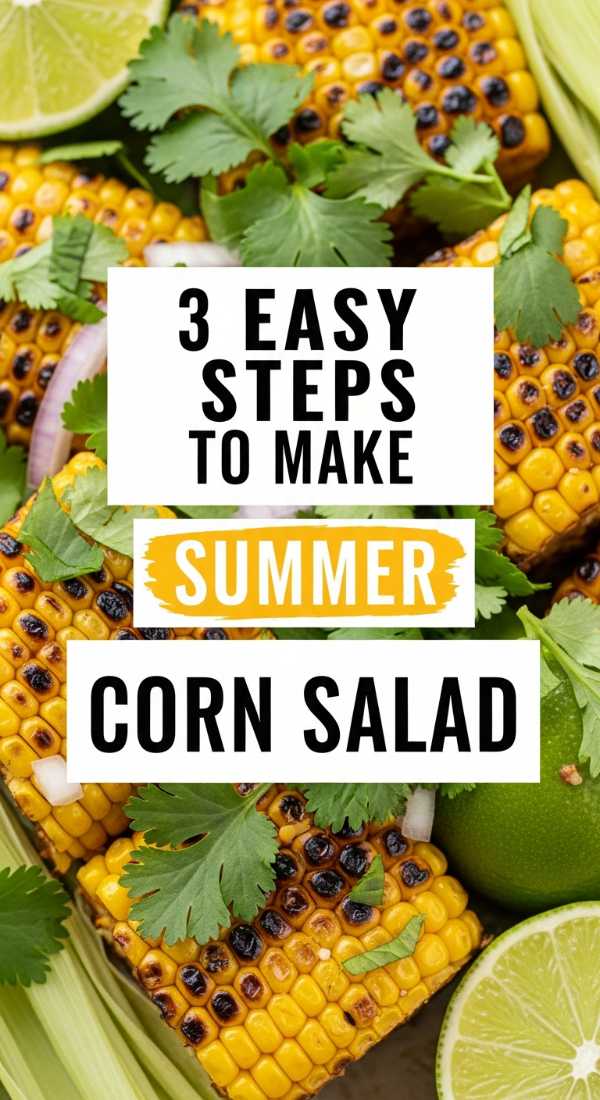 3 Easy Steps To Make Summer Corn Salad 6a10d07753488