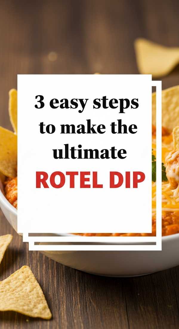 3 Easy Steps To Make The Ultimate Rotel Dip 6a06c533a0244
