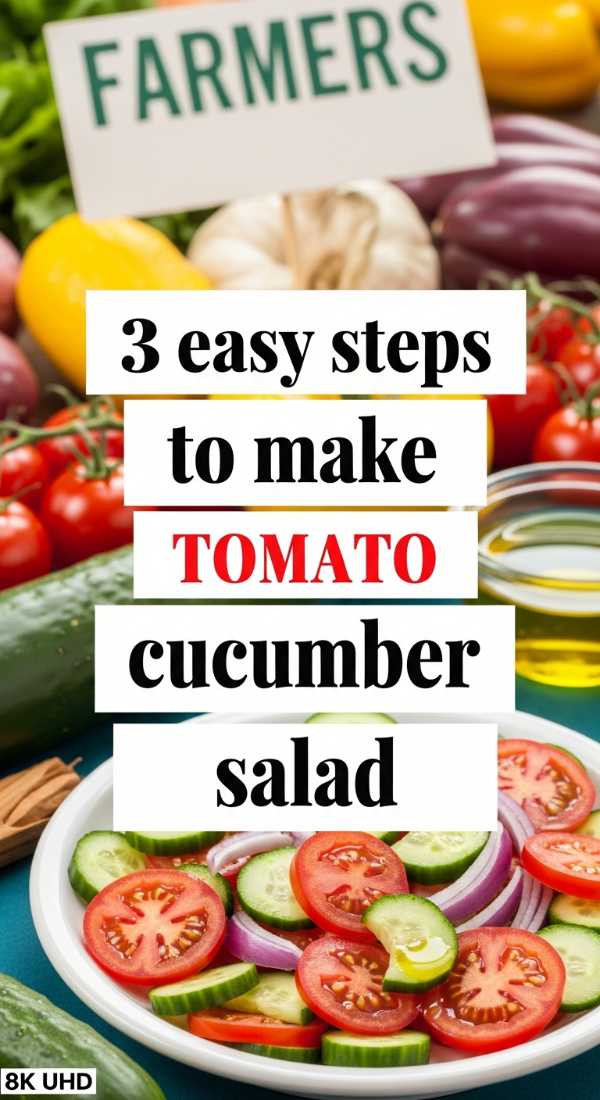 3 Easy Steps To Make Tomato Cucumber Salad 6a06bc5722815